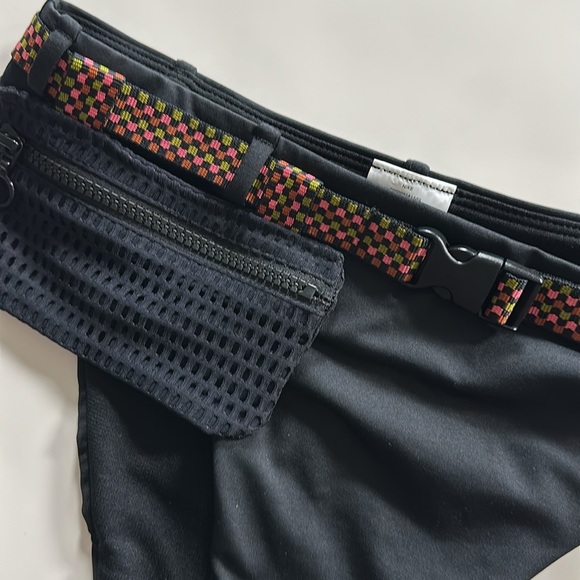 Nike Black Bikini Bottom with Pink and Yellow Belt - Picture 4 of 8